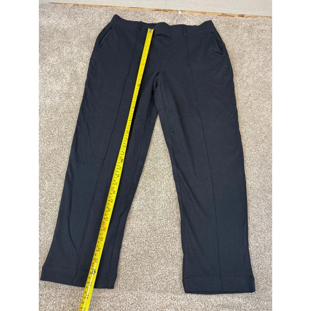 LOT Womens Pants‎ Large Lands End Womens Pants 14-16 Black Navy Olive Stretch